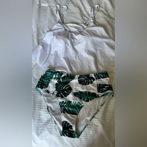 Two piece bathing suit